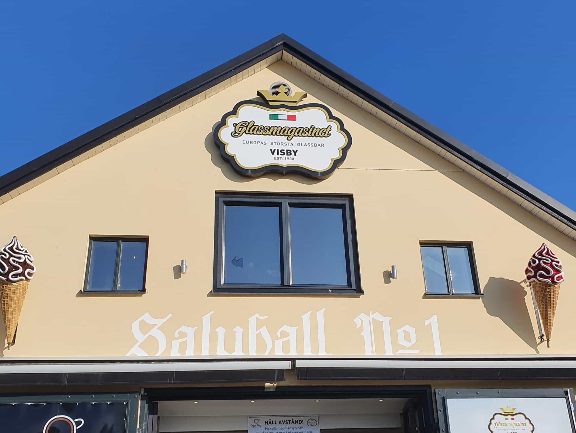 Größte Eisdiele Europas Visby