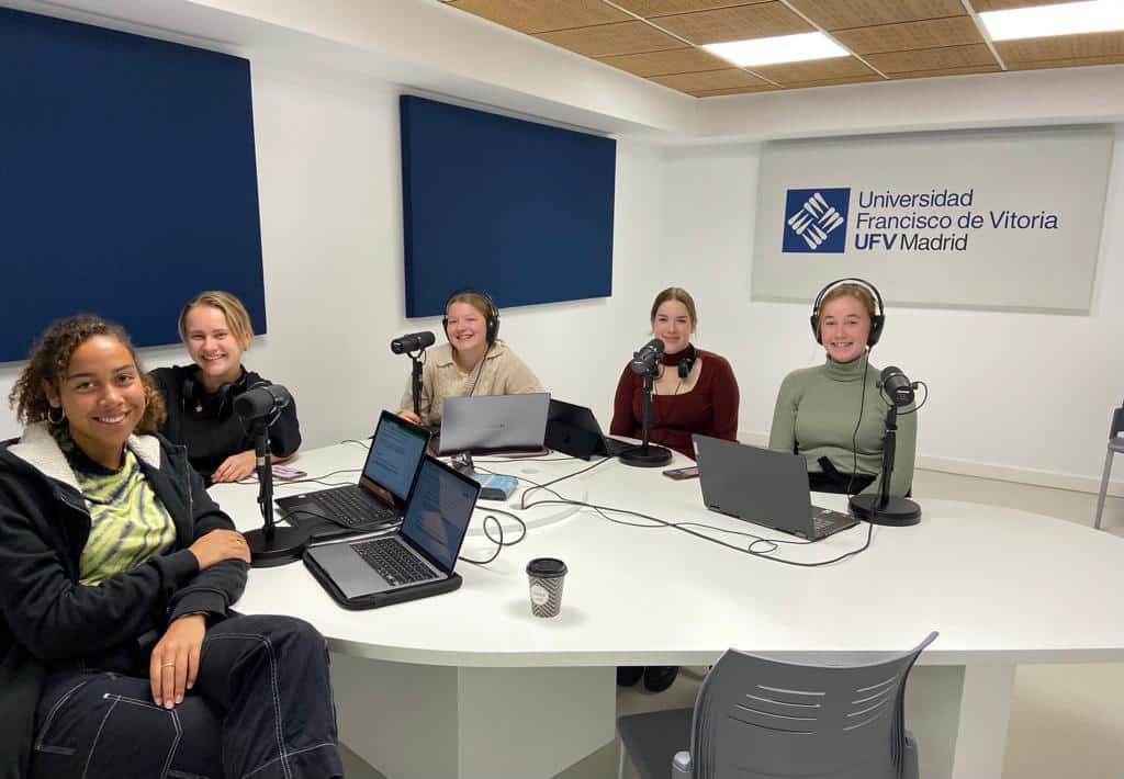 Radio Aufnahmeraum in der UFV