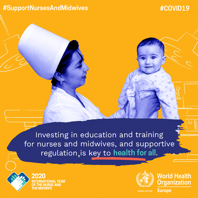 weiteres Kampagnenposter der Weltgesundheitsorganisation zum Weltgesundheitstag